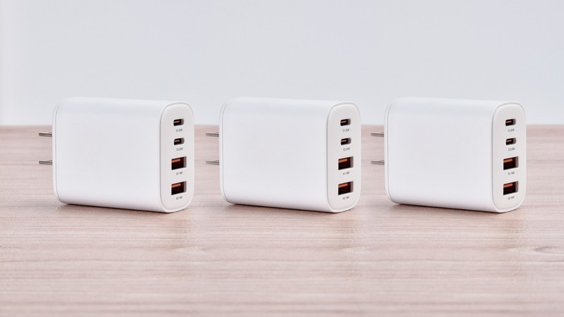 40W USB C Charger Block 3-Pack, Fast Charging 4-Port PD & QC Power Adapter, iPho gallery