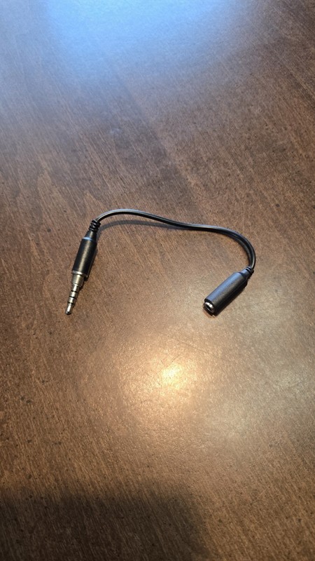 Replacement LifeProof Headphone Jack Adapter Cable