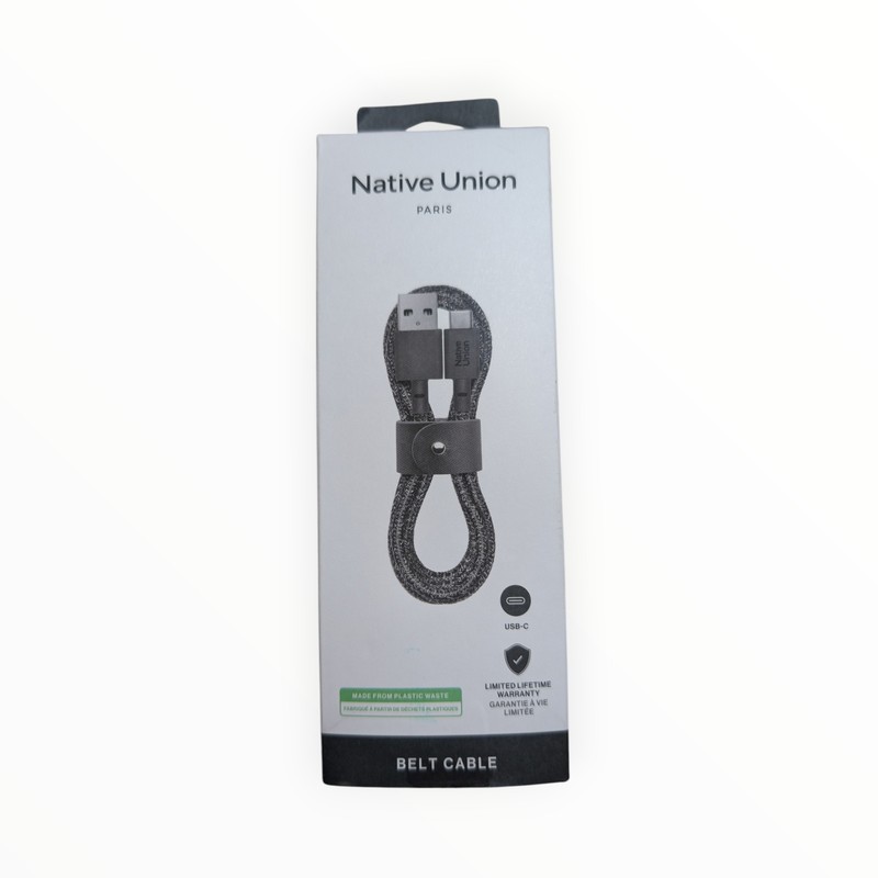 U3-O Native Union Belt Cable 4′ USB-C to USB-A Cable – Cosmos