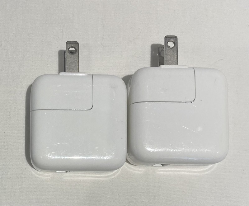 Apple A1401 12W USB Power Adapters - Lot of 2 gallery