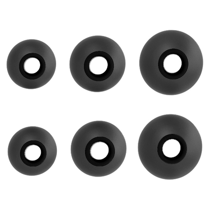 TREBLAB EAR-TIPS (SILICON SET) Gray Compatible products: X3-Pro, XR500, XR700
