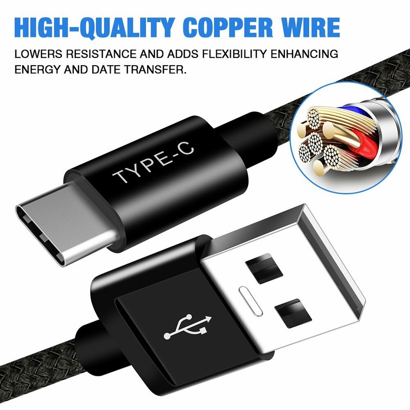 For Straight Talk TCL A3x Type-C Fast Charging Data SYNC Charger Cable Cord gallery