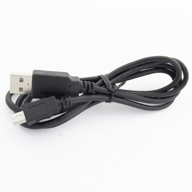 5x 1M/3.3FT USB 2.0 A Male to Mini 5pin B Male 28AWG Copper Data Charging Cable gallery