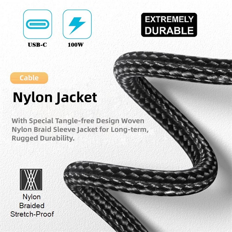 USB 3.1 USB-C C Male to Male Cable 10Gbps Data Transfer 100W PD Charging Cord... gallery
