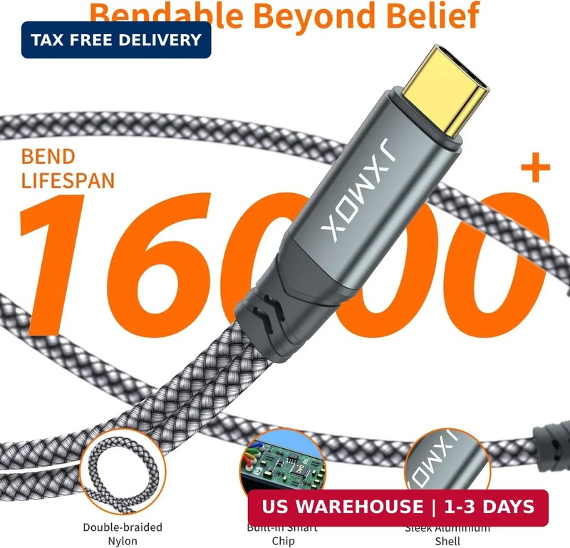USB C to 3.5mm Headphone and Charger Adapter, 2-in-1 USB Type C to Aux Jack Dong gallery