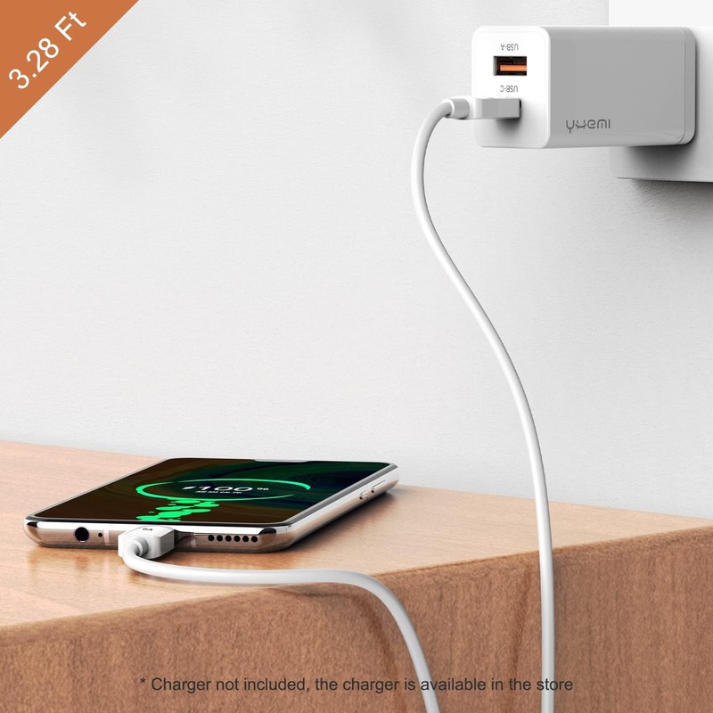 USB A to Cable, 6A USB Cabel [3FT/ 6FT 2 Pack] USB A to USB Charger Cord for ... gallery