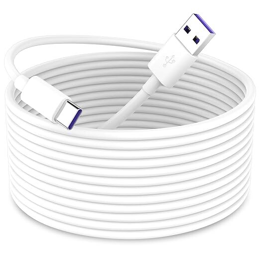 iMangoo USB to USB C Power Cable for CCTV Camera 16″ Type C Long Power Extension