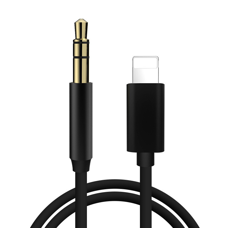 IPhone 7 8 X XR 11 12 13 Pro Max 8 Pin to 3.5mm AUX Audio Car Adapter Cord Lot