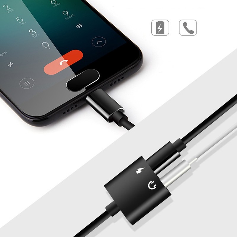 Type C Adapter 3.5mm Audio And Charging Adapter For USB C Phones gallery