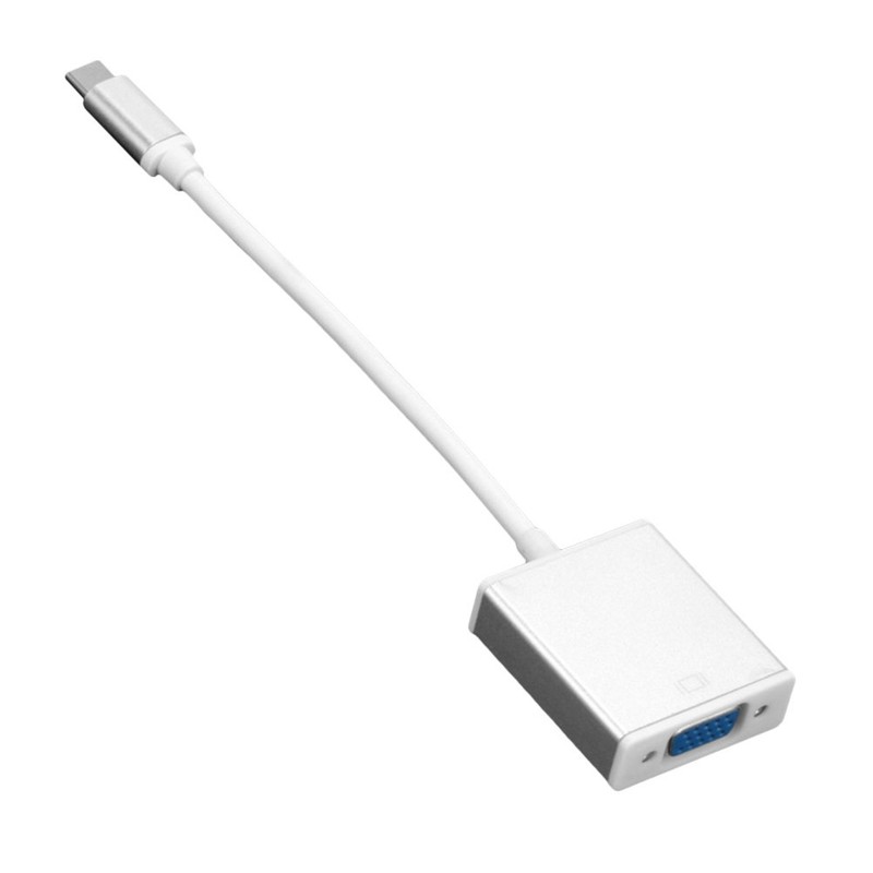 Computer Cable Adapters Display Cord for Monitor Type-c Vga Converter Usb-c