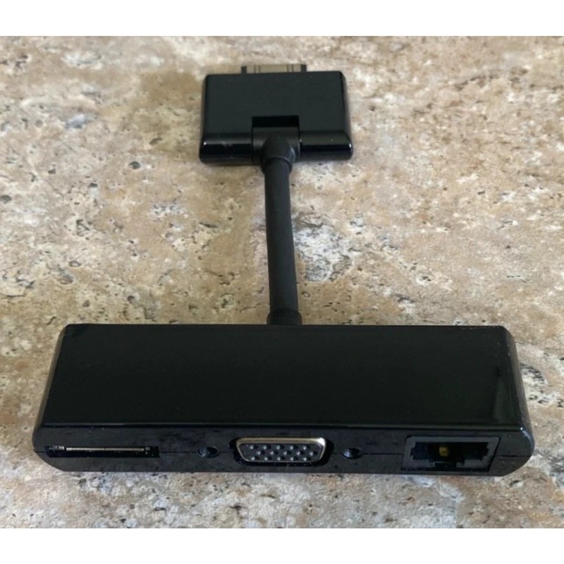 Vintage Samsung Galaxy Tab 30-Pin Dock Multiport Adapter VGA Ethernet Charging