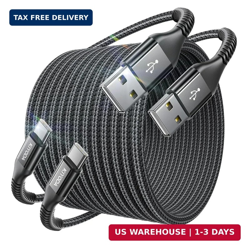 USB A to USB C Cable 3A Fast Charging [2Pack 3FT], USB C Cable for CarPlay, Supe gallery