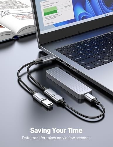 2 Pack USB 1 to 2 Splitter, USB 3.0 A Male to 2 USB Female Jack Y Splitter Hub gallery