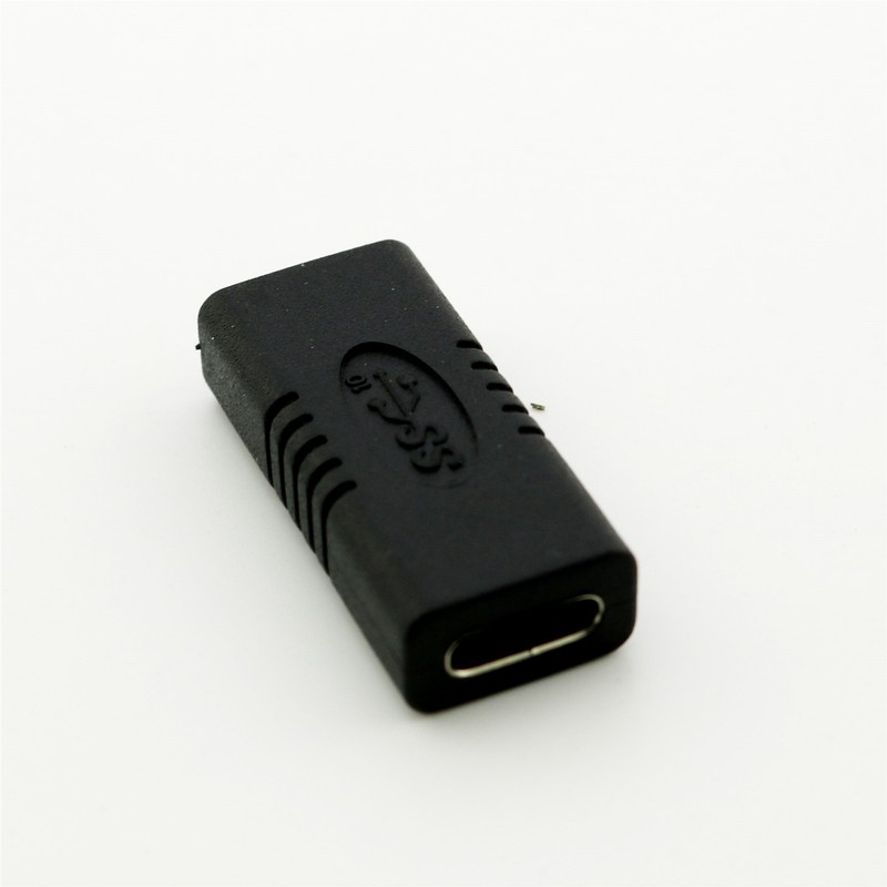 1pcs USB 3.1 Type C Female To Type C Female Charging Sync Data Connector Adapter