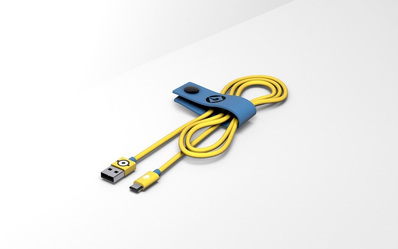 Tribe Minions Carl Micro USB Cable 120cm CMR22100