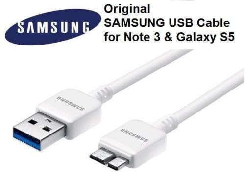 Samsung ET-DQ11Y1WE OEM Original 3FT USB 3.0 Galaxy S5/Note3 Charging Data Cable