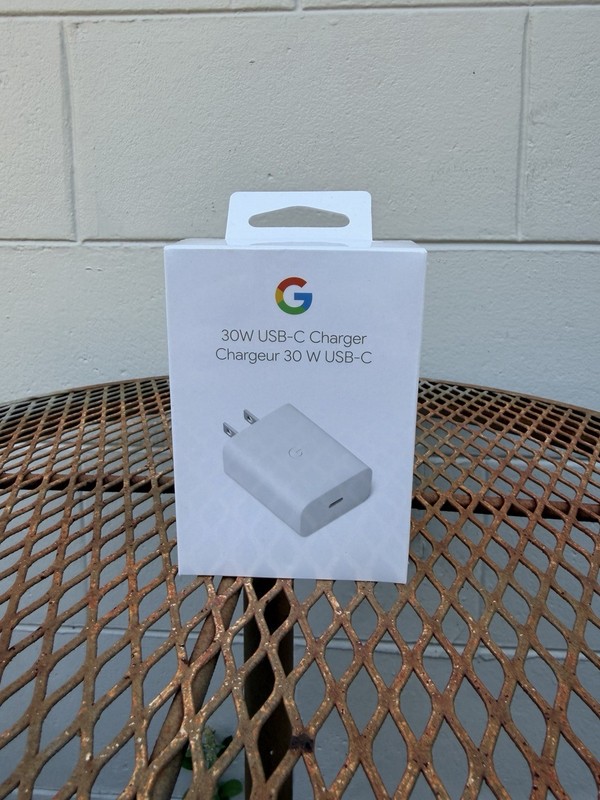 GENUINE Google 30W USB-C Power Charger GA03501 – White NEW SEALED