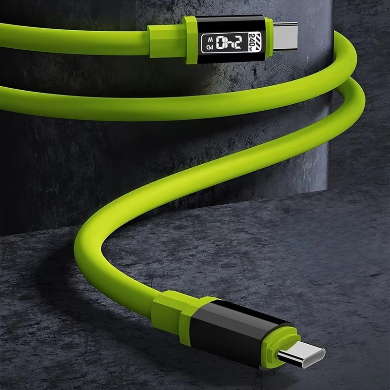 240W USB C to USB C Cable PD Fast Charging Cord for iPhone Samsung Xiaomi gallery