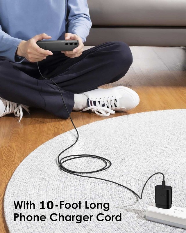 For Galaxy Z Fold 3/4/5/6/7 - 25W Fast Home Charger 10ft gallery