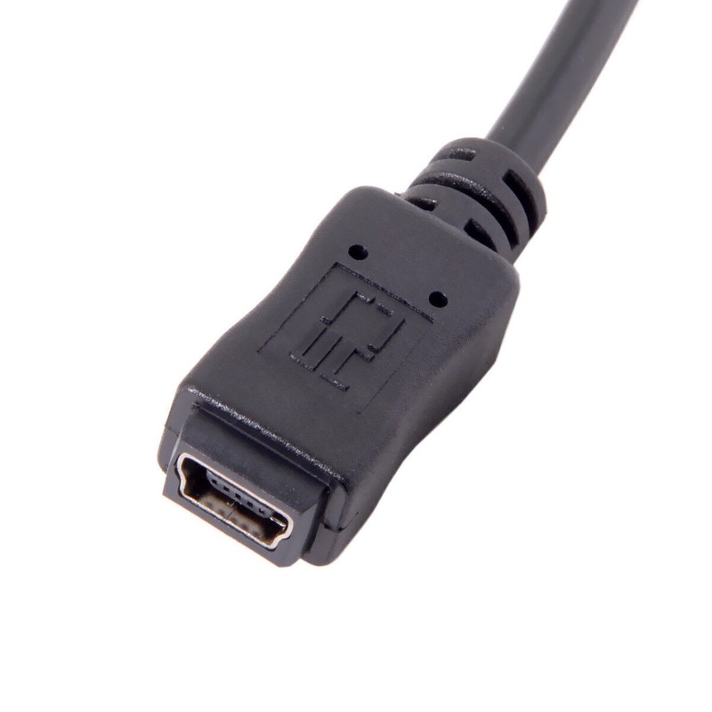 GPS Mini USB B TYPE 5P 90D Up Direct Angled Male to Female Extension Cable gallery