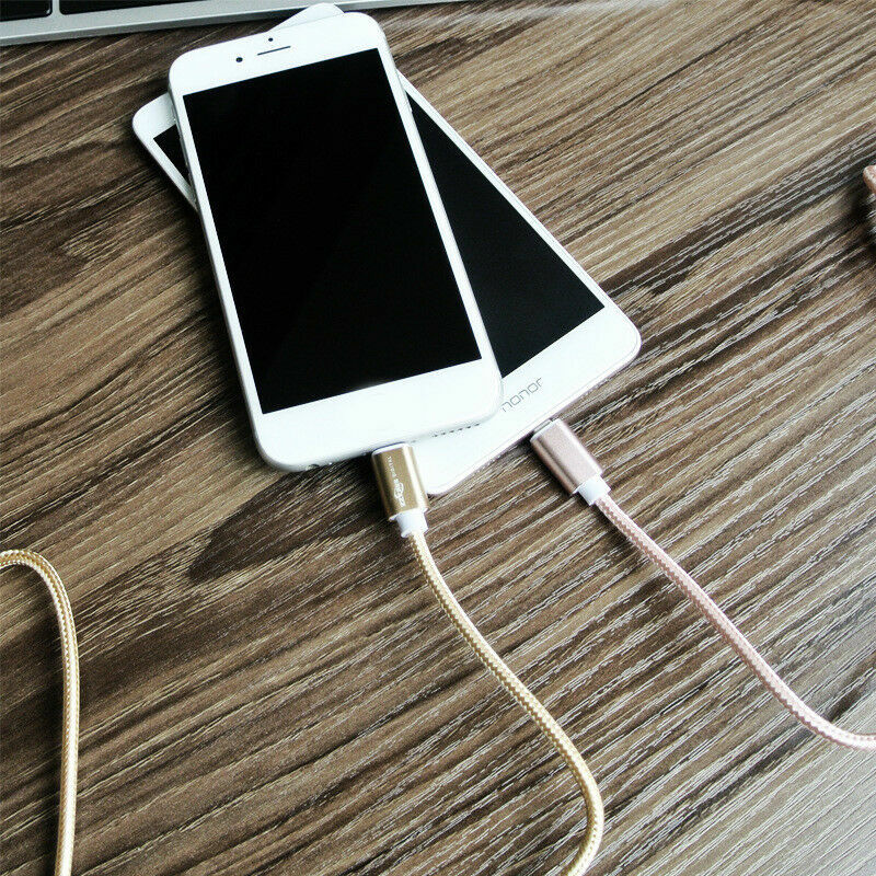Micro USB Fast Charger Data Sync Cable Braided Cord For Samsung Android 3 6 10FT gallery