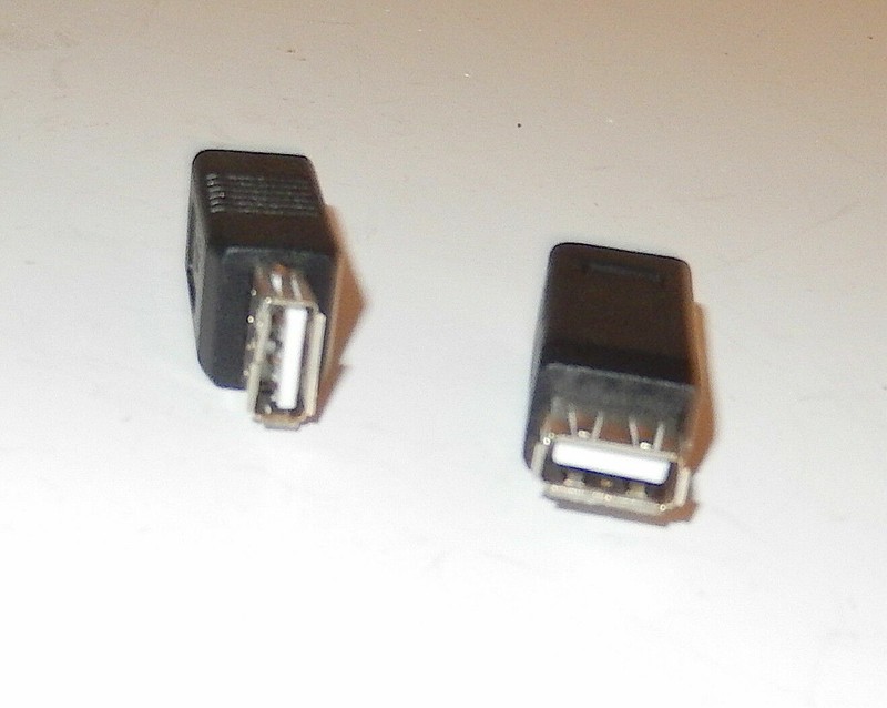 Electop 2 Pack USB 2.0 A Female to USB Female Adapter Converter gallery