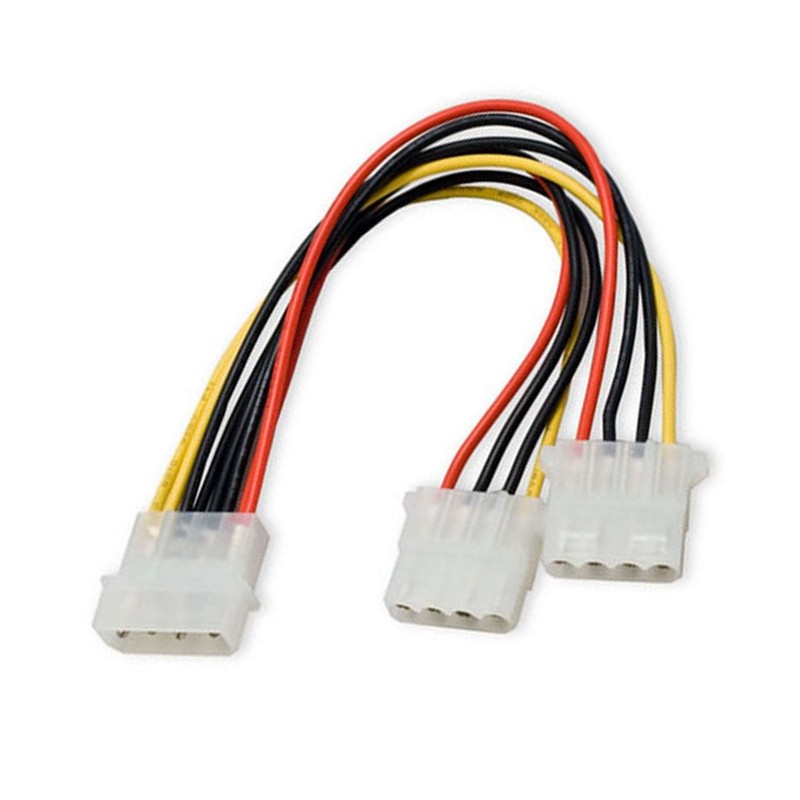 IDE 4Pin 1 to 2 Power Extension Cable 10cm Hard Disk Driver Power Splitter Ca... gallery