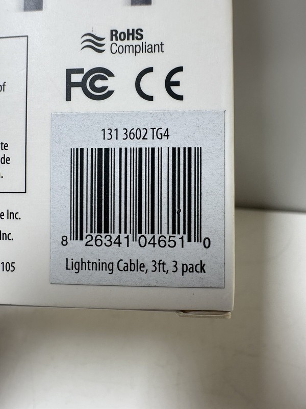 NEW Tech & Go 3 pack FAST Charging Cable 3ft iPhone iPad iPod Signature Series gallery