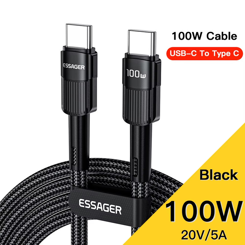 7A USB Type C Cable 100W For Realme Huawei P30 Pro 66W Fast Charging Wire USB-C gallery