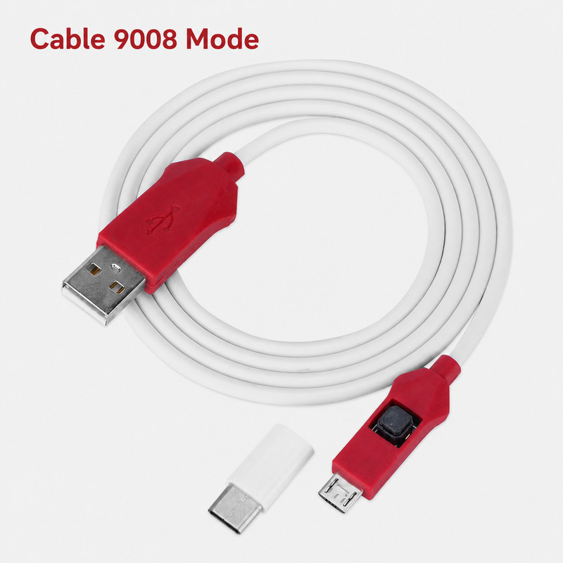 2-in-1 EDL Deep Flash Cable Type-C Micro USB 9008 Mode BL Lock Bypass Tool