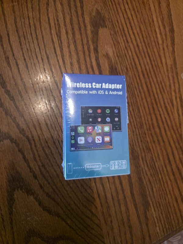 Wireless IOS Carplay And Android Auto Adapter - SEALED NEW gallery