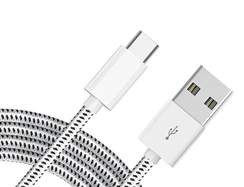 For Moto G/G Power/G Play/Edge/Plus/Stylus- 6ft USB Cable Type-C Charger Cord