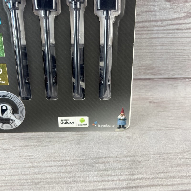 Travelocity 2 PACK Micro-USB Android Cable Charge & Sync 4.5 ft. Black New FRSHP gallery