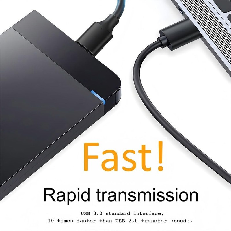 Micro USB 3.0 Cable High Speed Data SYNC For HDD External Hard Drive LOT gallery
