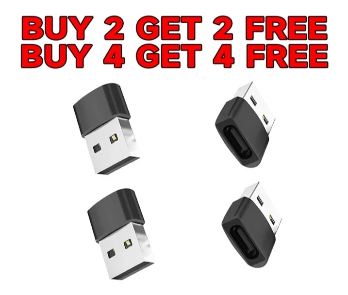USB C 3.1 Type C Female to USB 3.0 Type A Male Port Converter Adapter BUY2GET4 gallery