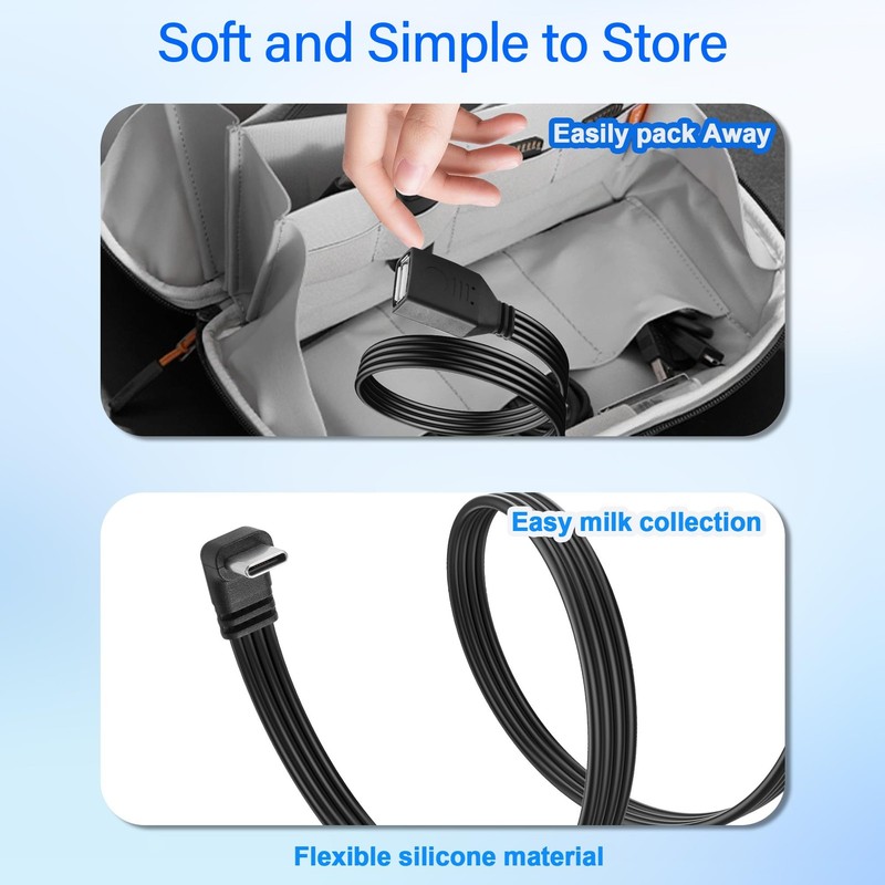 90 Degree Right Angle USB C2.0 Cable Type C to USB Female OTG Adapter Cable U... gallery