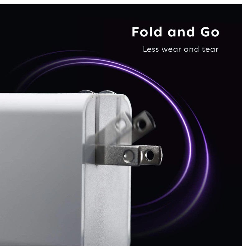 PQI 36W USB C Wall Charger, 36 Watt Type C Dual Ports Adapter Plug gallery