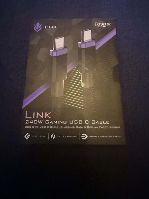 Elo USB-C to USB-C Cable Kit New Sealed