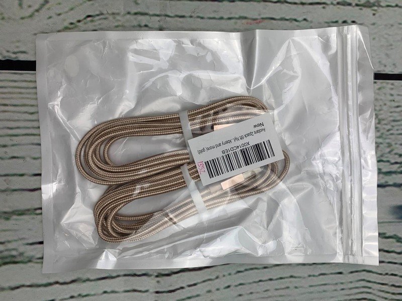 6ft Heavy Duty Braided Fast Charging USB C to USB A Gold 2pk gallery