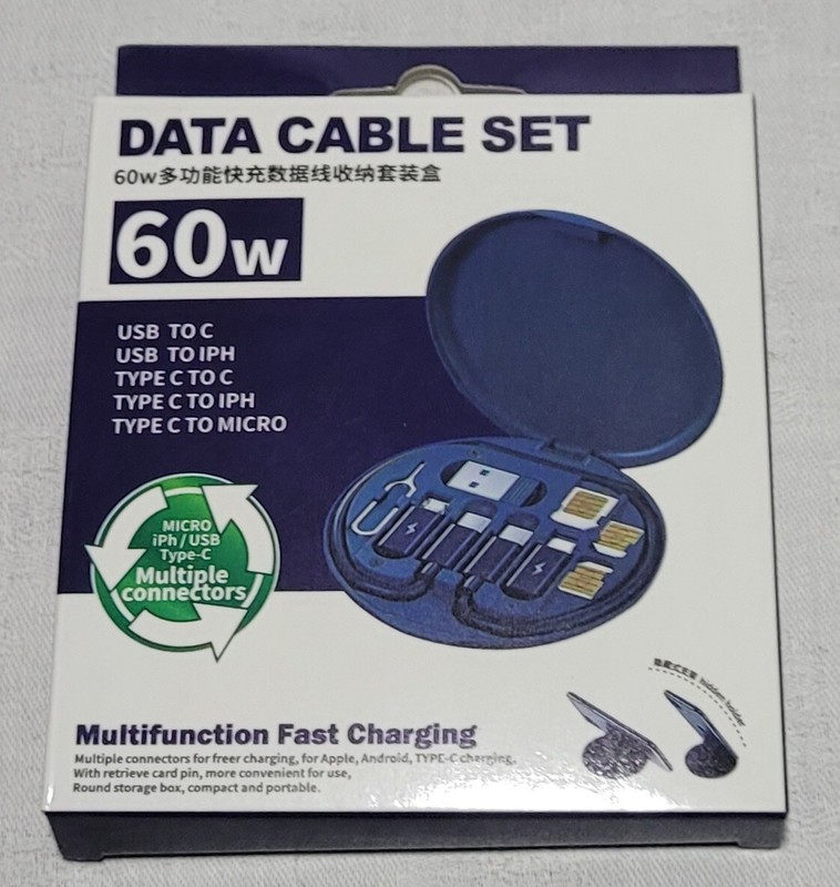 Data Cable Set, 60W