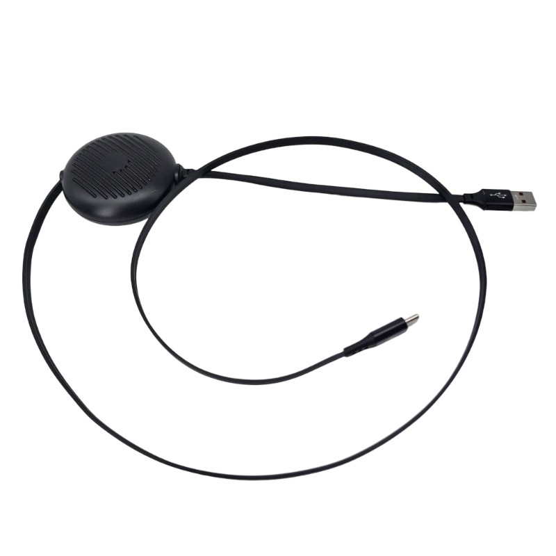 Single Pull Retracting USB C Charging Cord 60W Fast Data Transmission For Phone gallery