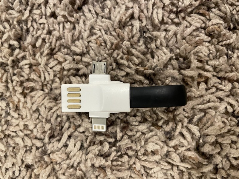 Moco Best 3 in 1 USB Cable Micro / Lightnin/ type C. New Without Packaging gallery