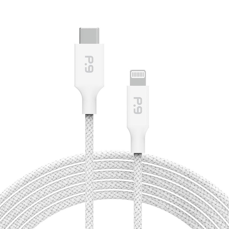 Braided USB C to Lightning Cable, Apple MFi Certified Charging Data Sync Cabl…