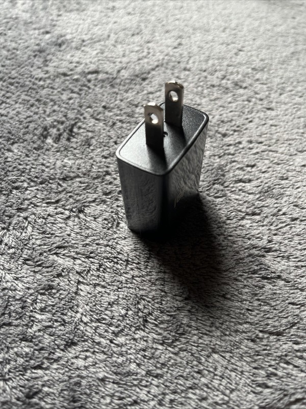 Alcatel Charging Port USB Charging Block Cable Cube Black - New gallery