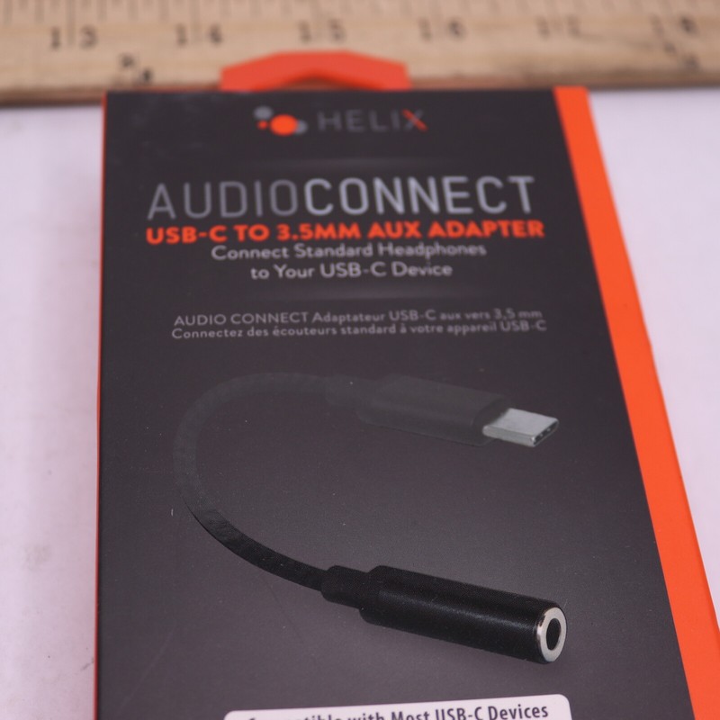 Helix USB-C to 3.5mm Audio Adapter ETHADPC35