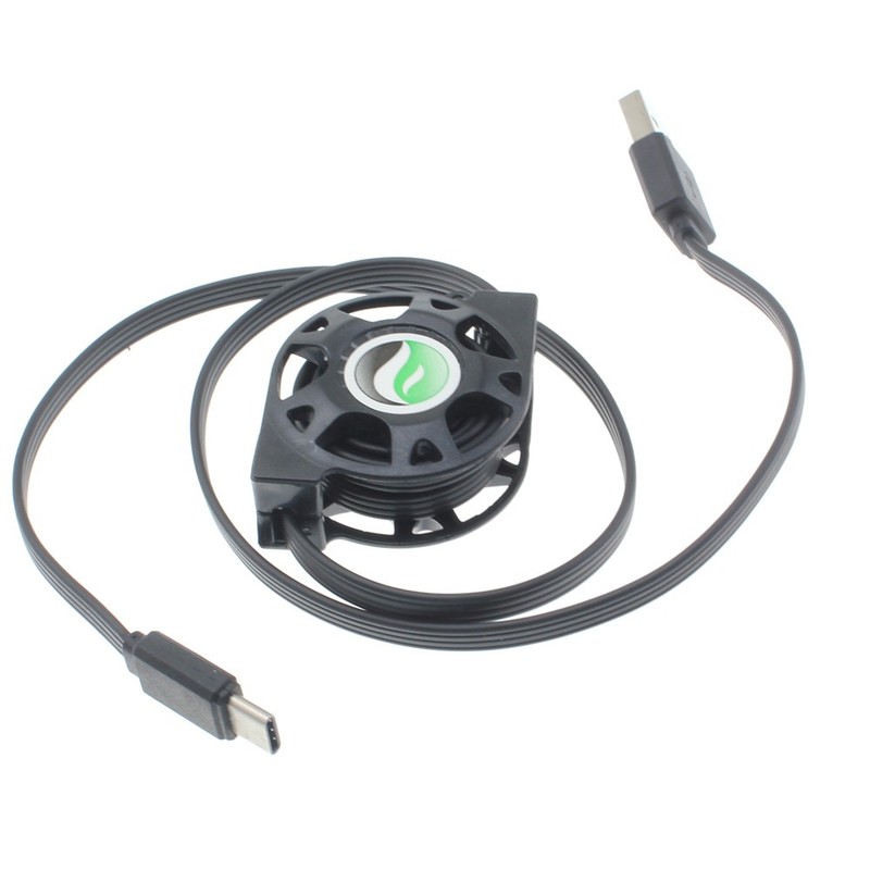 For TCL 60/60R/SE/NxtPaper – USB Cable Retractable Type-C Charger Power Cord