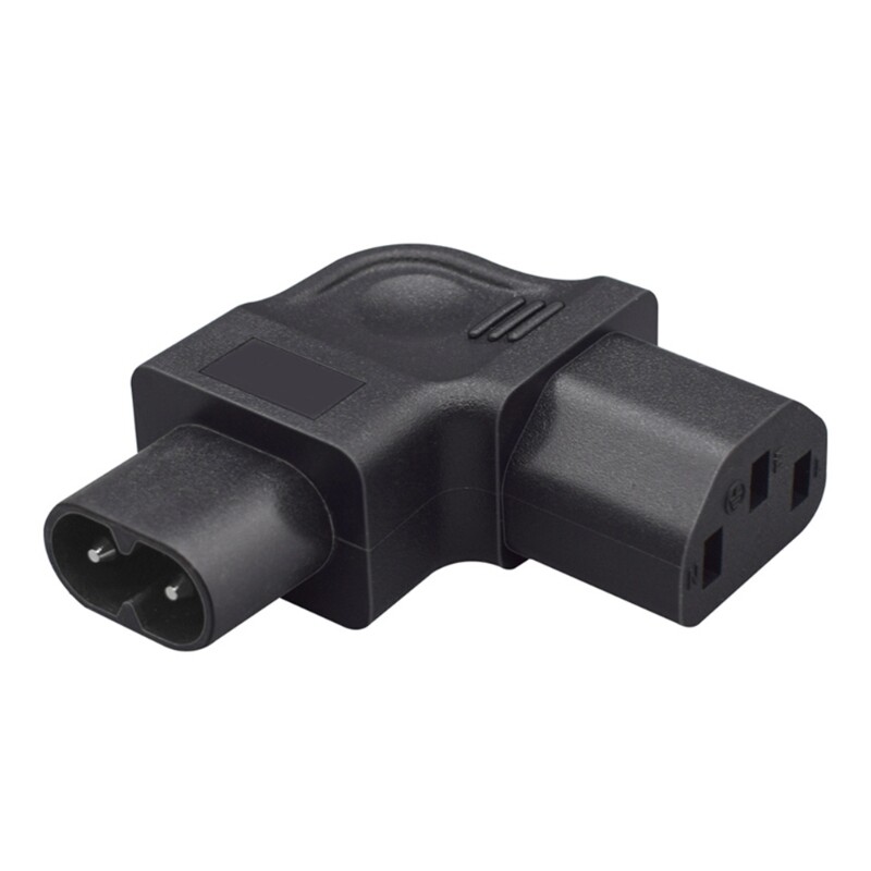 C8 to C13 Power Adapter Cable IEC Female Outlet for Home Electronics