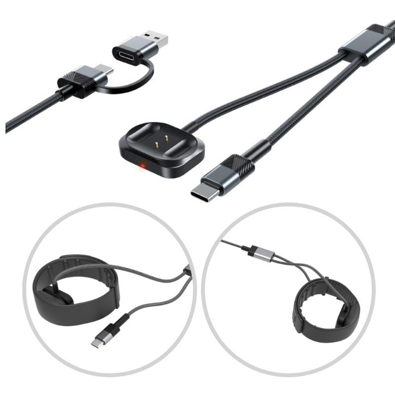 Flexible Power Cable for Glasses Charging Case, 2 Pin gallery