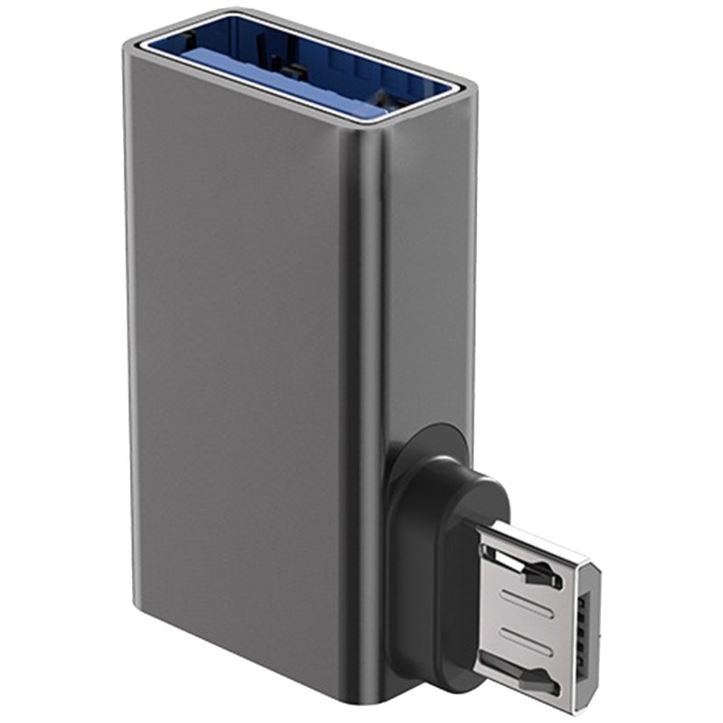 USB A to MicroUSB OTG Cable Adapters For Data Transfer And Charging Aluminum gallery