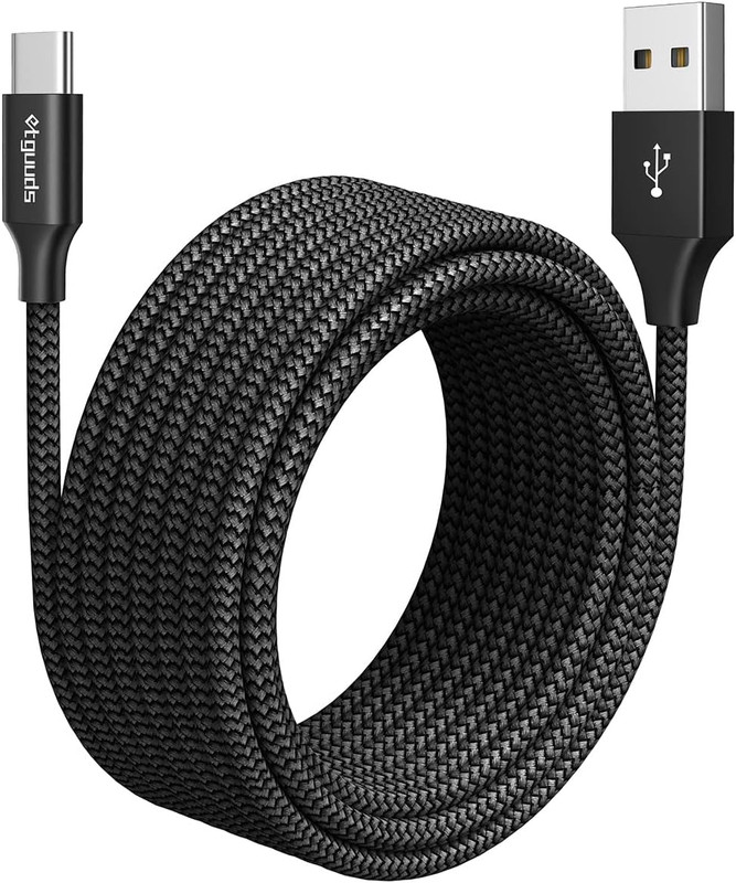 Long USB C Cable, 12Ft USB to USB C Cable Fast Charger Cord Type C |